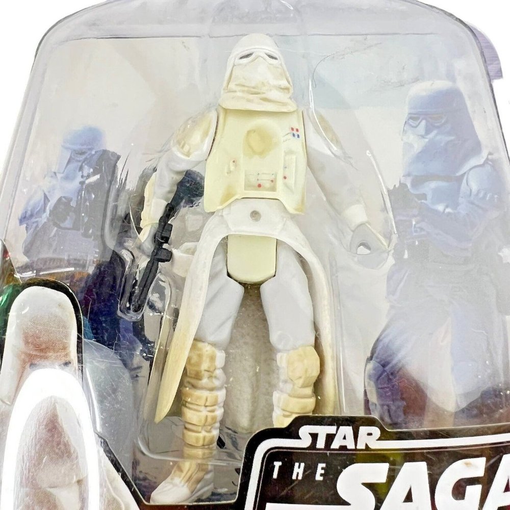 Star Wars The Saga‎ Collection SnowTrooper With Hologram Figure Battle Of Hoth